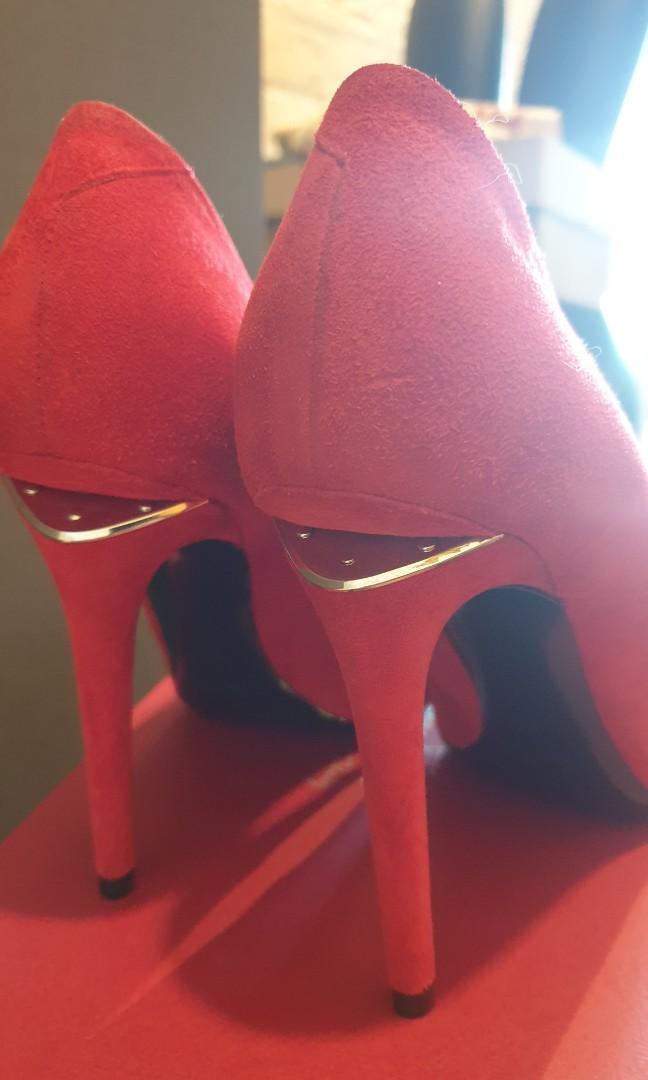 Alexander wang red heels on sale