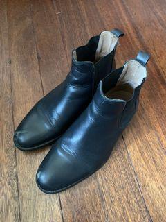 ASOS Black Chelsea Boots (leather)