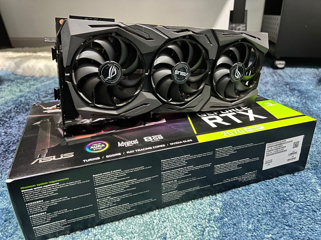Asus rog strix 2070 super advanced top