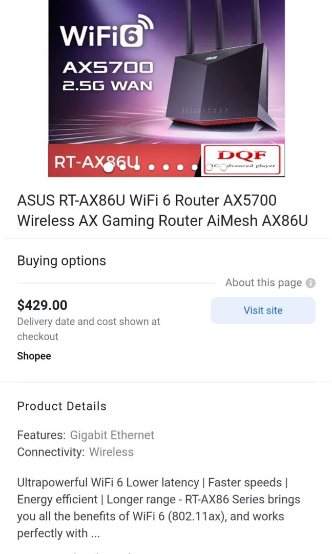 Asus Wifi Router Computers Tech Parts Accessories Networking On Carousell Asus Wifi Router Computers Tech Parts Accessories Networking On Carousell