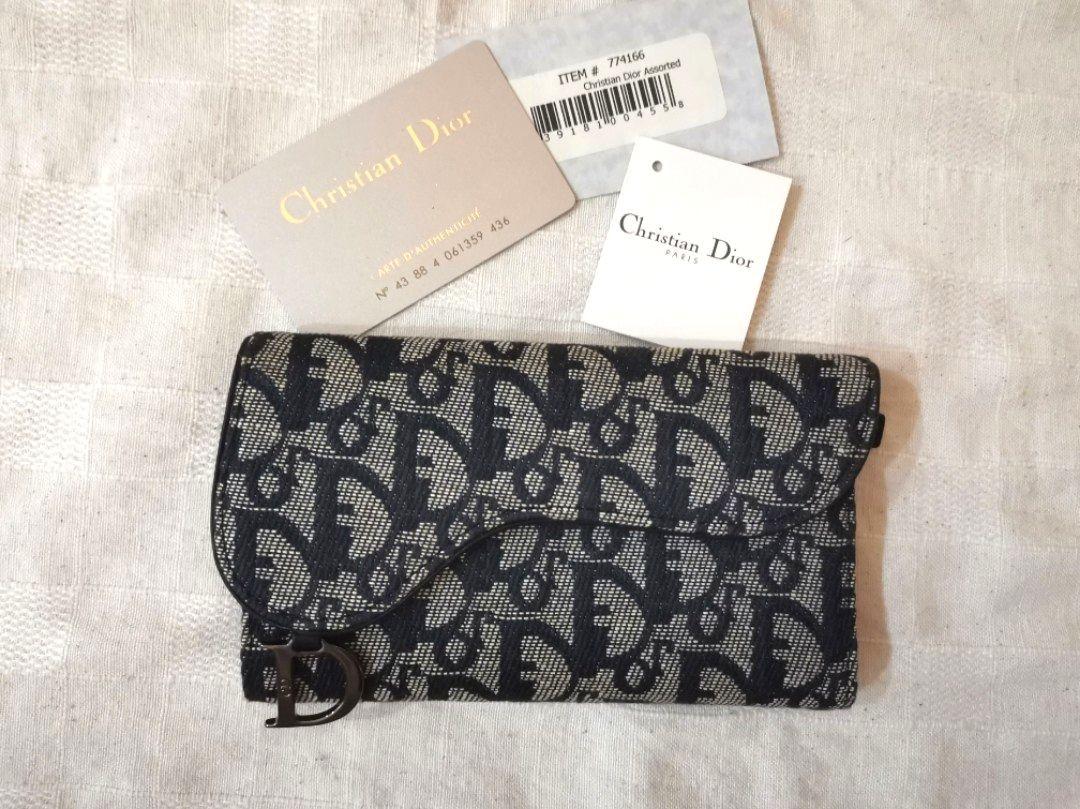 Dior sales wallet monogram