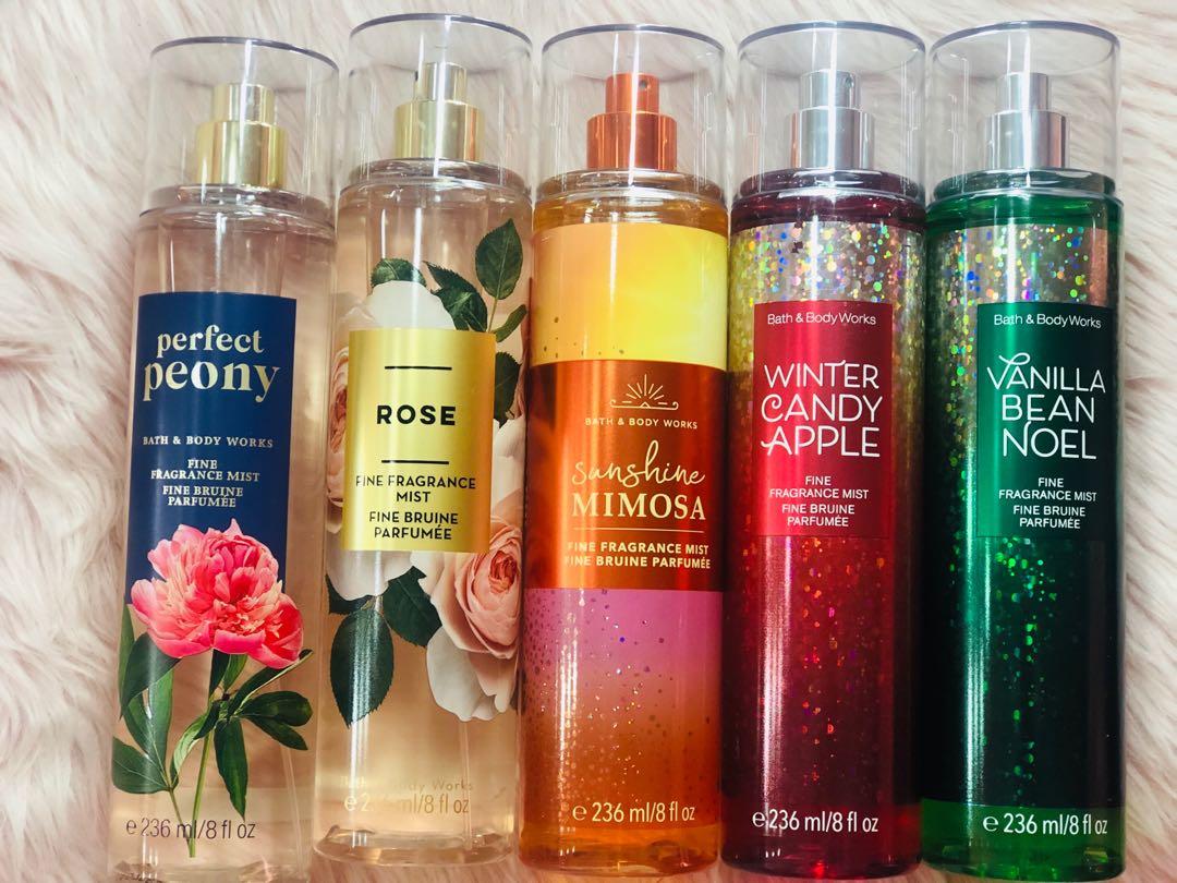 Authentic Bath and Body Works Winter Candle Apple Fragrance Mist Full