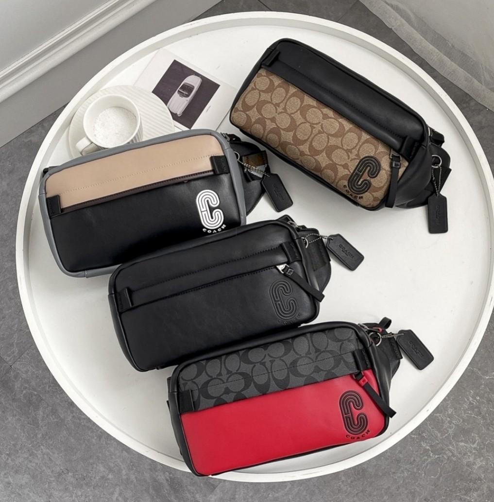 Authentic Coach Coach chest bag coach men edge pocket chest bag F89917 F89918 5651 599 PO Luxury Bags Wallets on Carousell