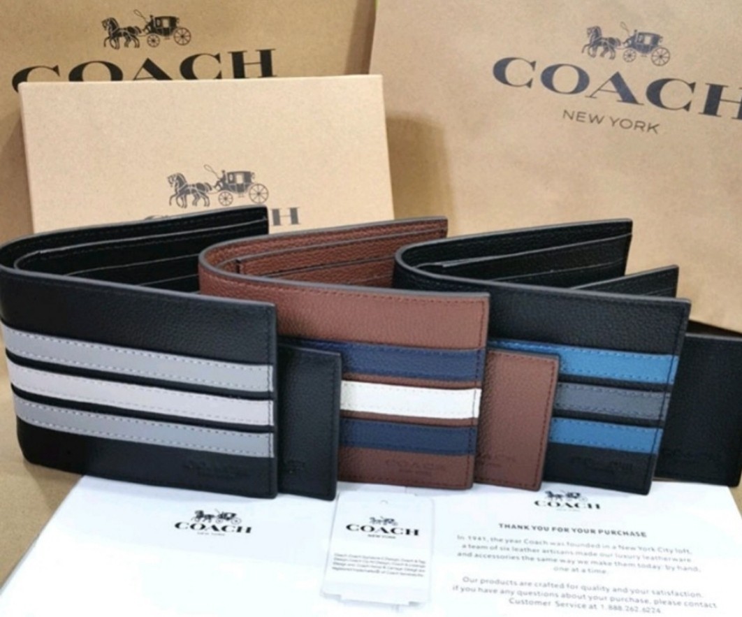 Authentic Coach Coach men short wallet coach men short wallet F74929 F74064 F74974 F74736 F74688 F74699 F74991 F74993 F74586 F75086 F22534 F74634 F26072 F37885 F24649 F73629 PO Luxury Bags Wallets on...