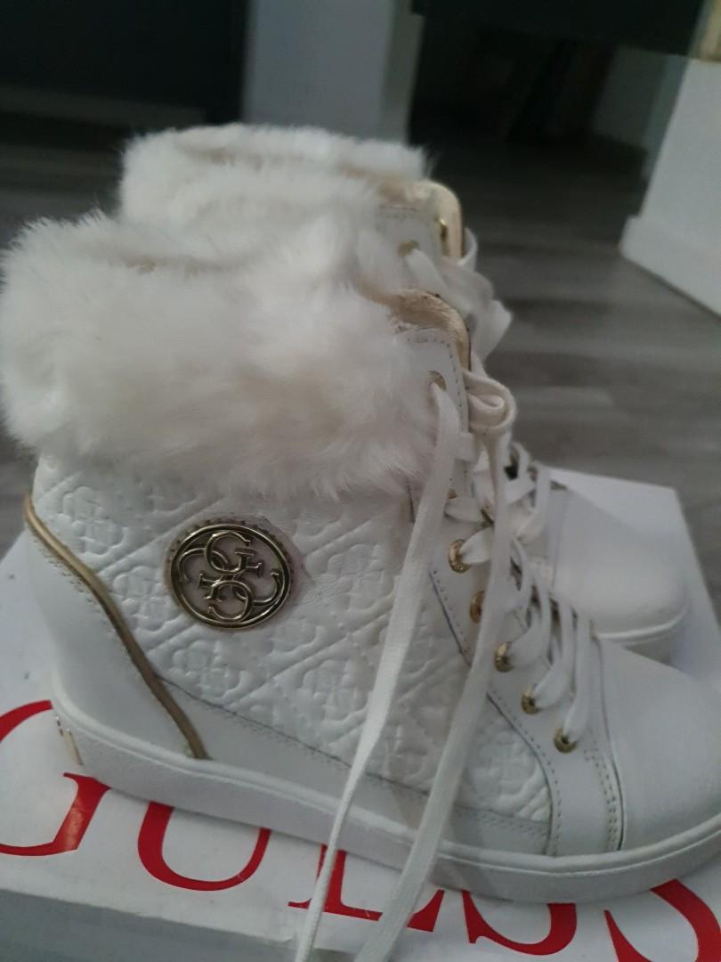 Guess outlet gold boots