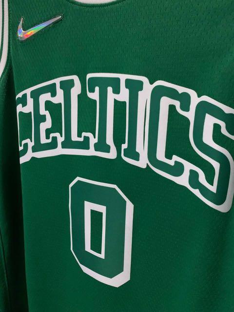 Jayson Tatum Nike Mens Boston Celtics NBA 22-23 City Edition Swingman Jersey  NEW