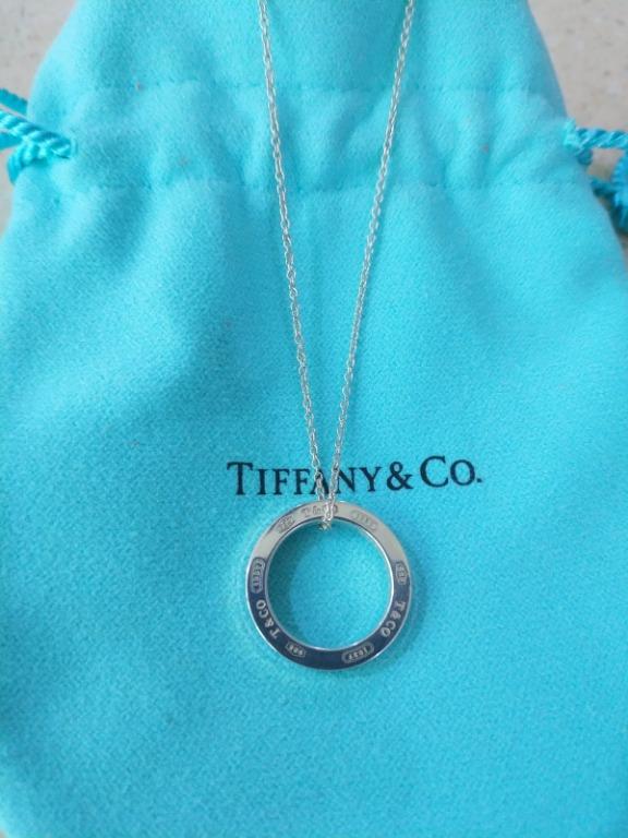 Tiffany and discount co circle necklace