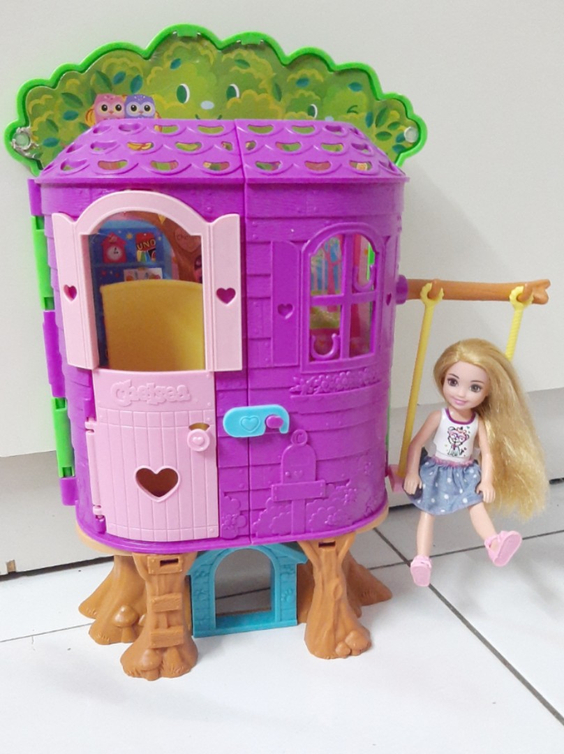 Barbie club chelsea treehouse playset clearance