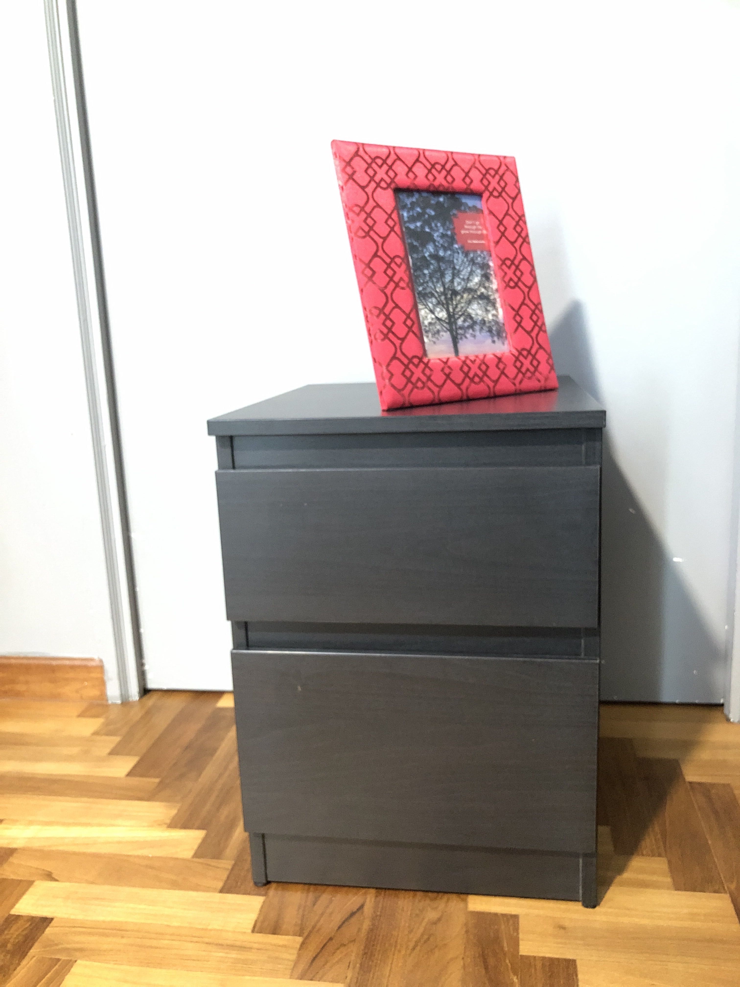 Beautiful side tables IKEA Malm, Furniture & Home Living, Furniture