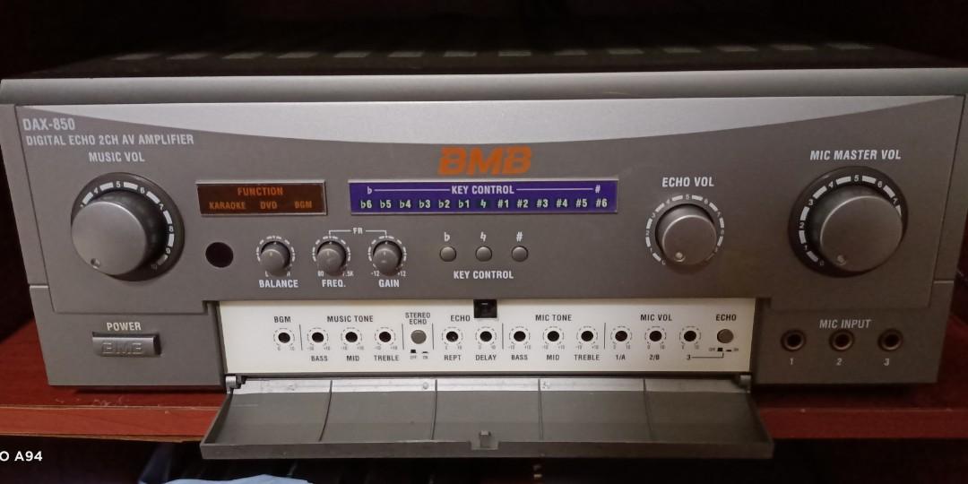 Bmb karaoke amplifier dax 850, Audio, Soundbars, Speakers & Amplifiers