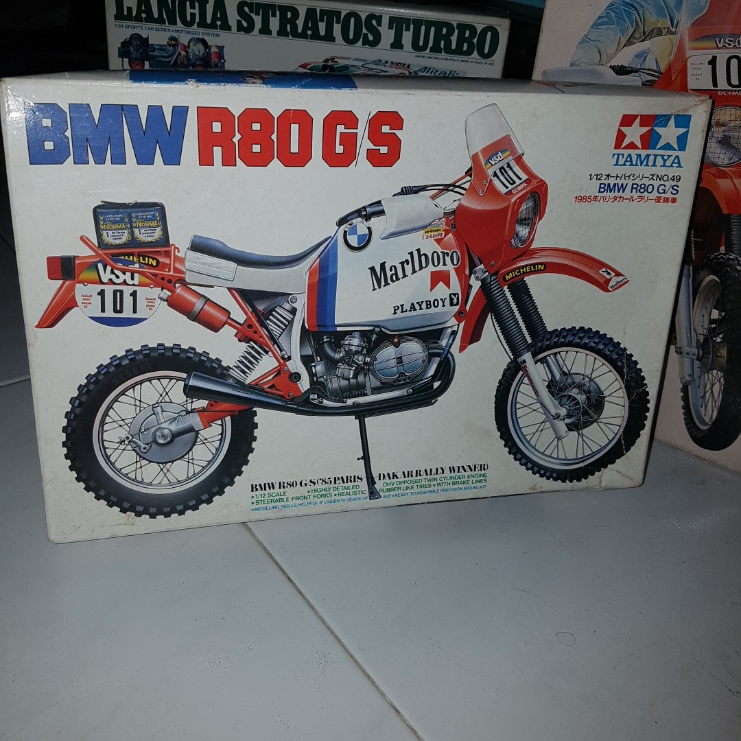 1/12 小鹿田宮 KTM250MX ライダー うかっ BMW R80パリダカールラリー