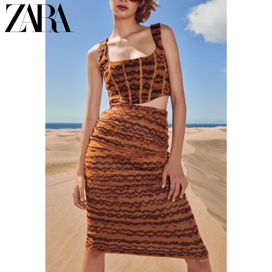 Tulle midi clearance skirt zara
