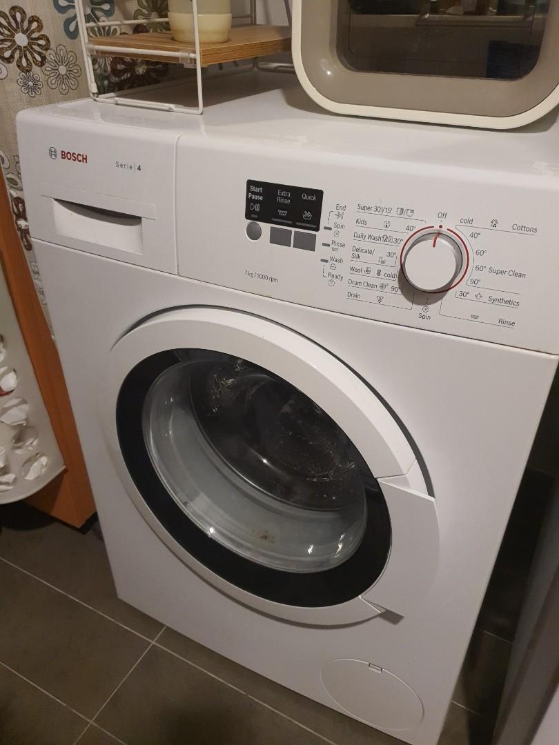 Bosch Serie 4 washing machine, TV & Home Appliances, Washing Machines ...