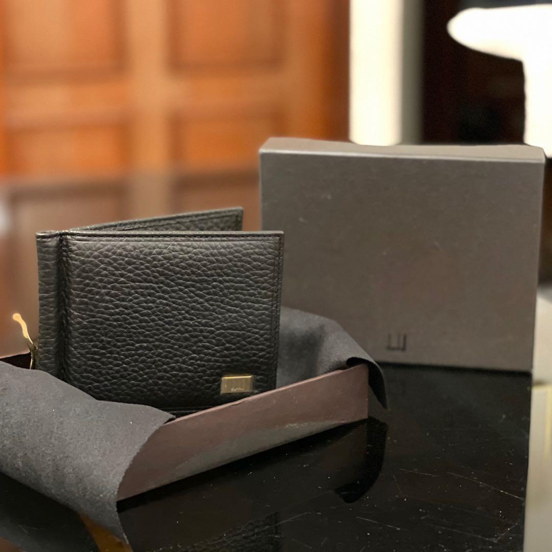 Dunhill money clearance clip wallet
