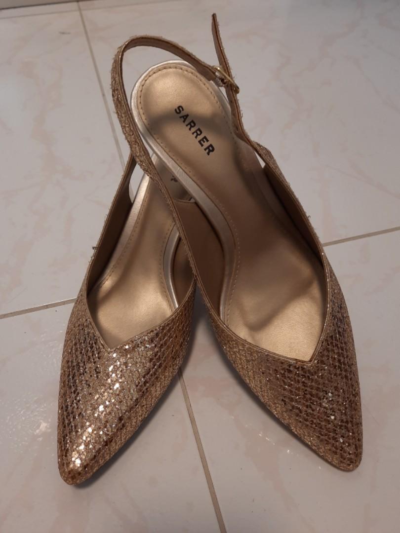 Gold one outlet inch heels