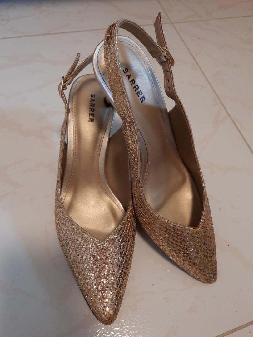 Gold one outlet inch heels