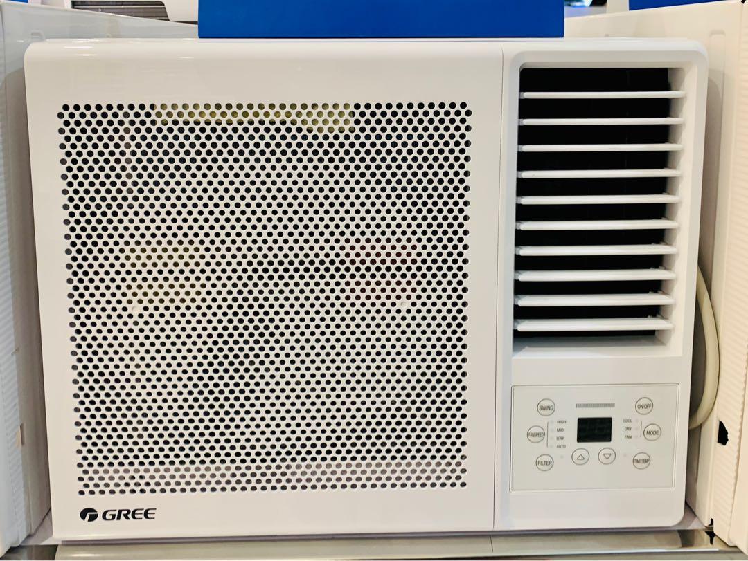 Brand New Gree Gj09 6dr 10hp Full Dc Inverter Window Type Aircon Compact Size Tv And Home 5777