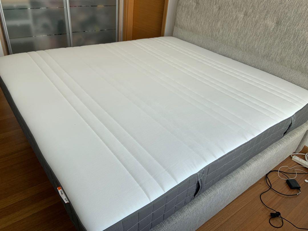 Brand New Hovag IKEA King Size Bed, Furniture & Home Living, Furniture