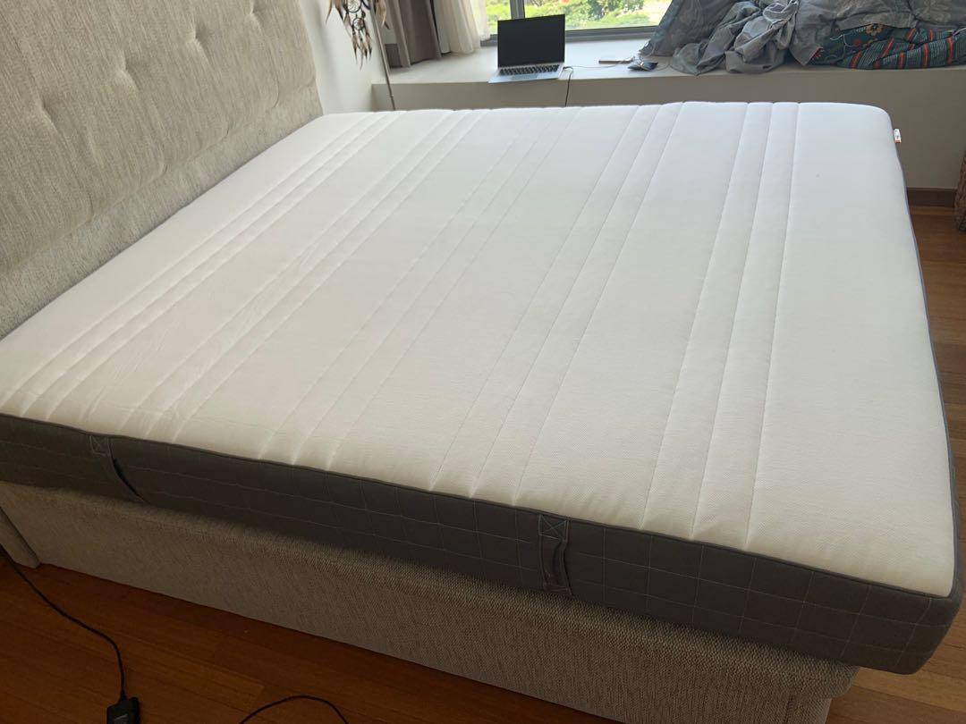 Brand New Hovag IKEA King Size Bed, Furniture & Home Living, Furniture