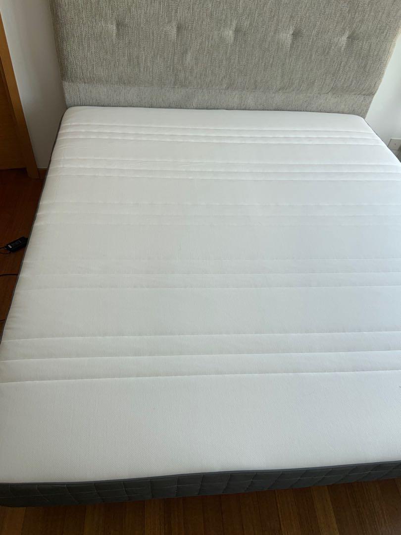 Brand New Hovag IKEA King Size Bed, Furniture & Home Living, Furniture