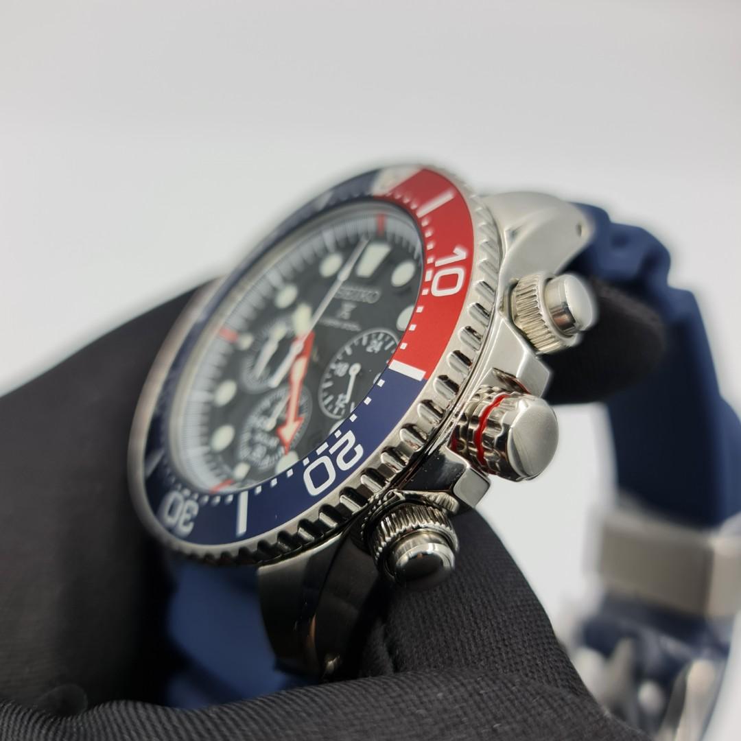 Seiko prospex sea padi solar powered deals chronograph diver's watch ssc663p1