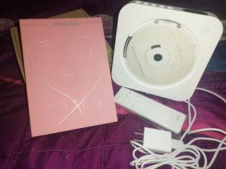 Bundle: BTS MOTS: Persona Ver. 02 (unsealed album) + Portable CD/FM/Bluetooth player