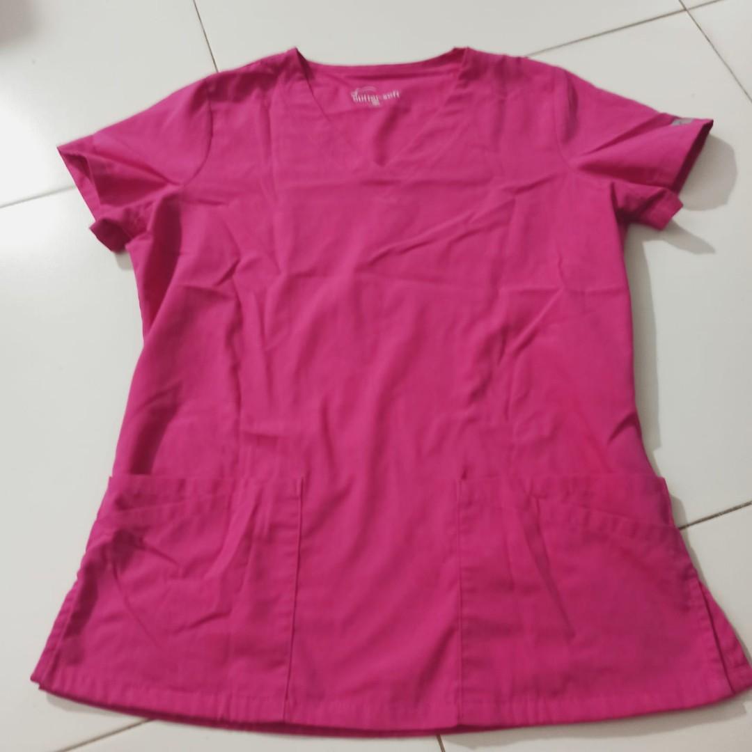 Butter soft scrub top dress