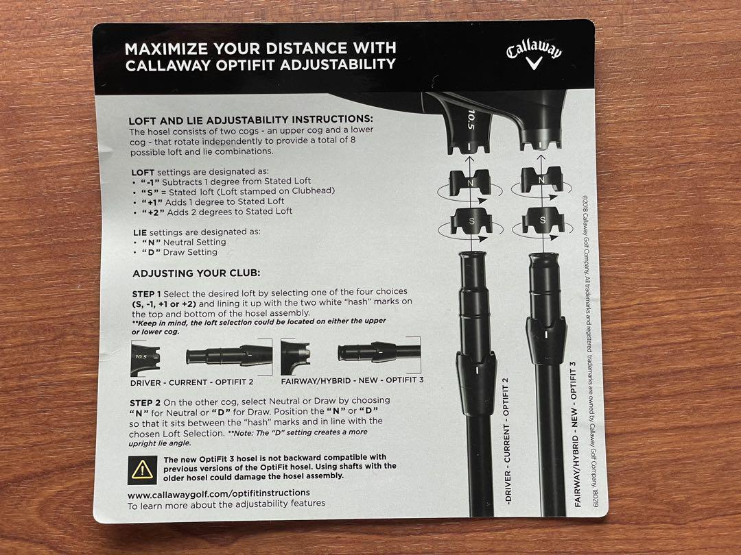 Callaway golf torque wrench kit, 運動產品, 運動與體育, 運動與體育 Golf Carousell