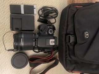 DLSR Canon EOS 100D Kit Lens with freebies