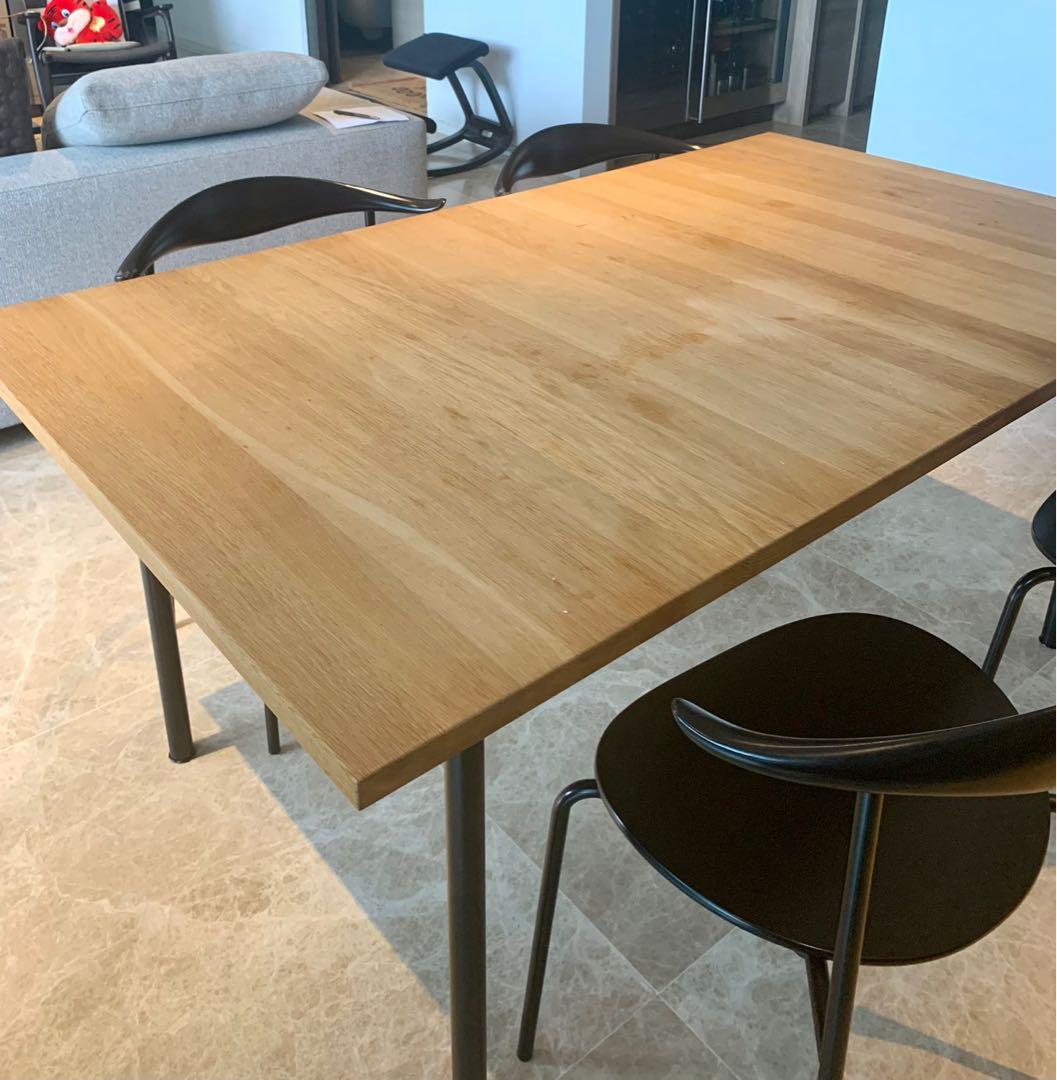 Carl Hansen CH322 Extendable Dining Table Furniture Home Living