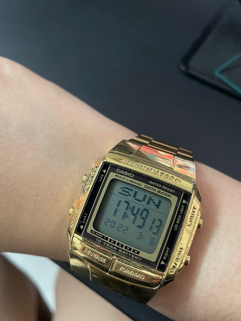 Gold casio cheap