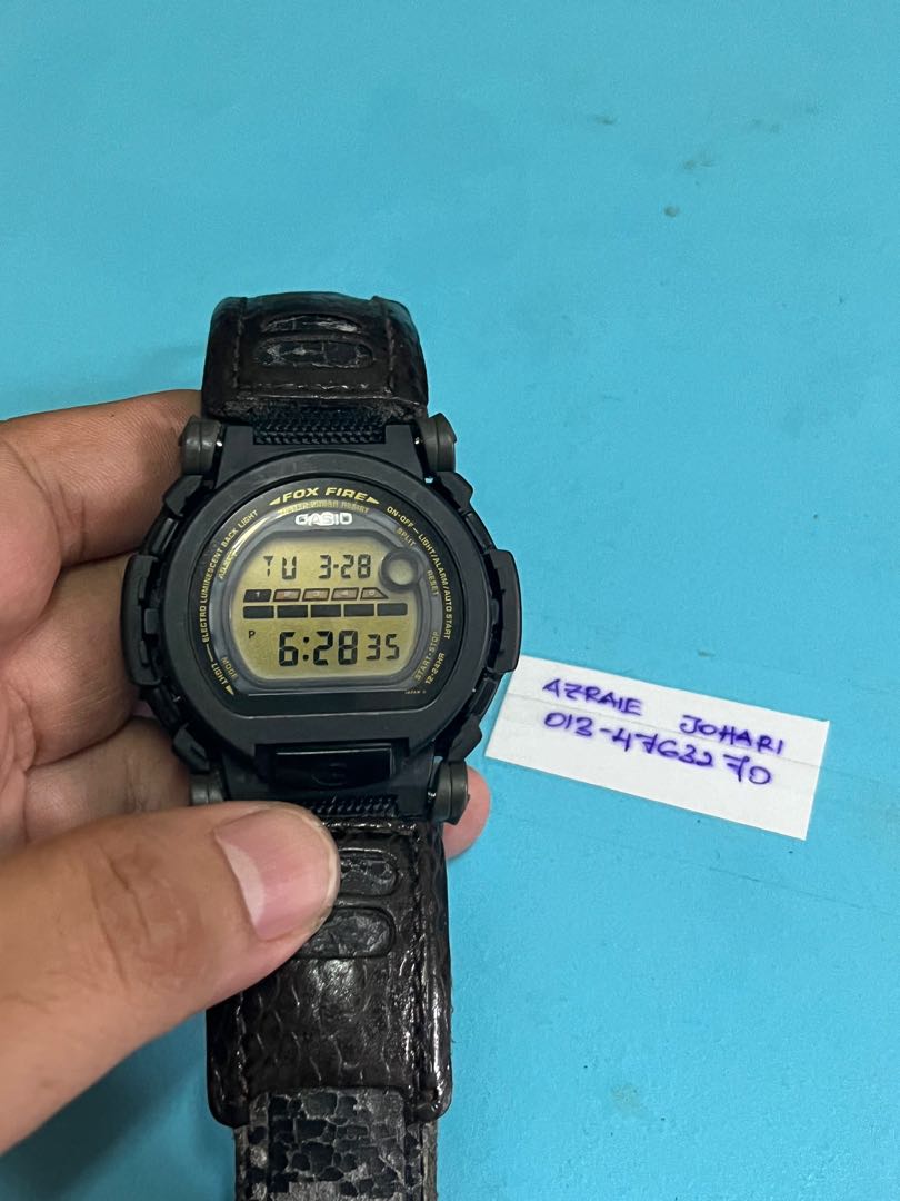 Casio G-Shock Dw-002RS, Men's Fashion, Watches & Accessories