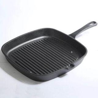 Cast iron square grill pan 24cm