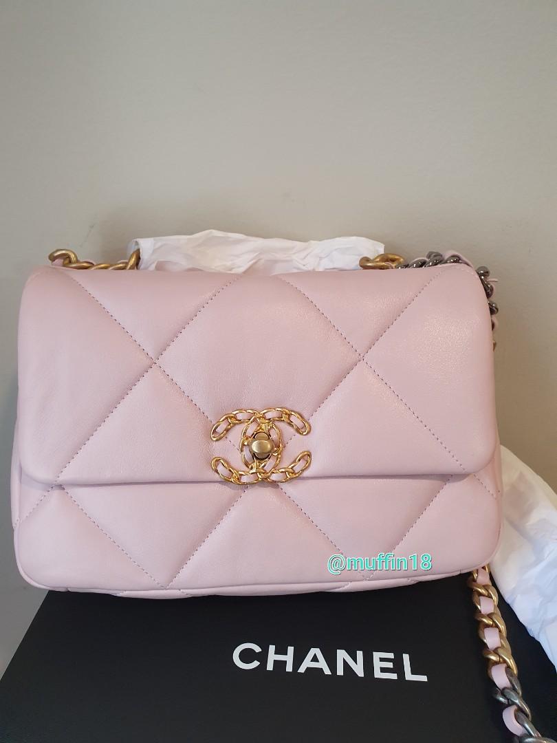Chanel 19 deals light pink
