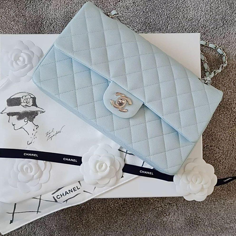 Chanel 21K Mini Black Caviar Flap Bag, Luxury, Bags & Wallets on Carousell