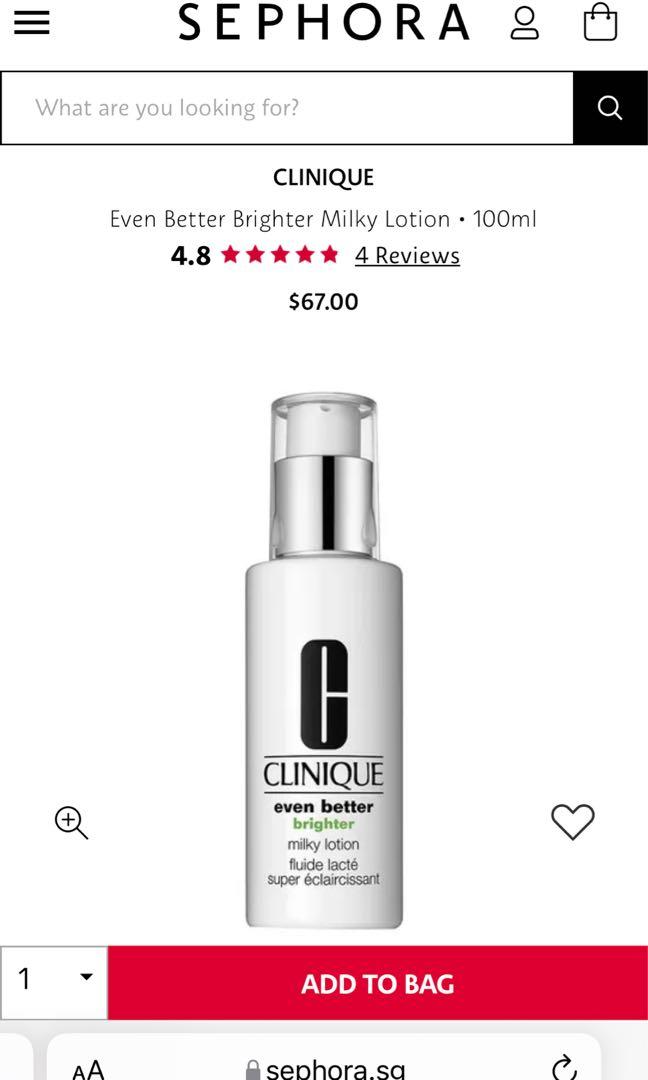 クリニーク even better brighter milky lotion 楽天市場】CLINIQUE