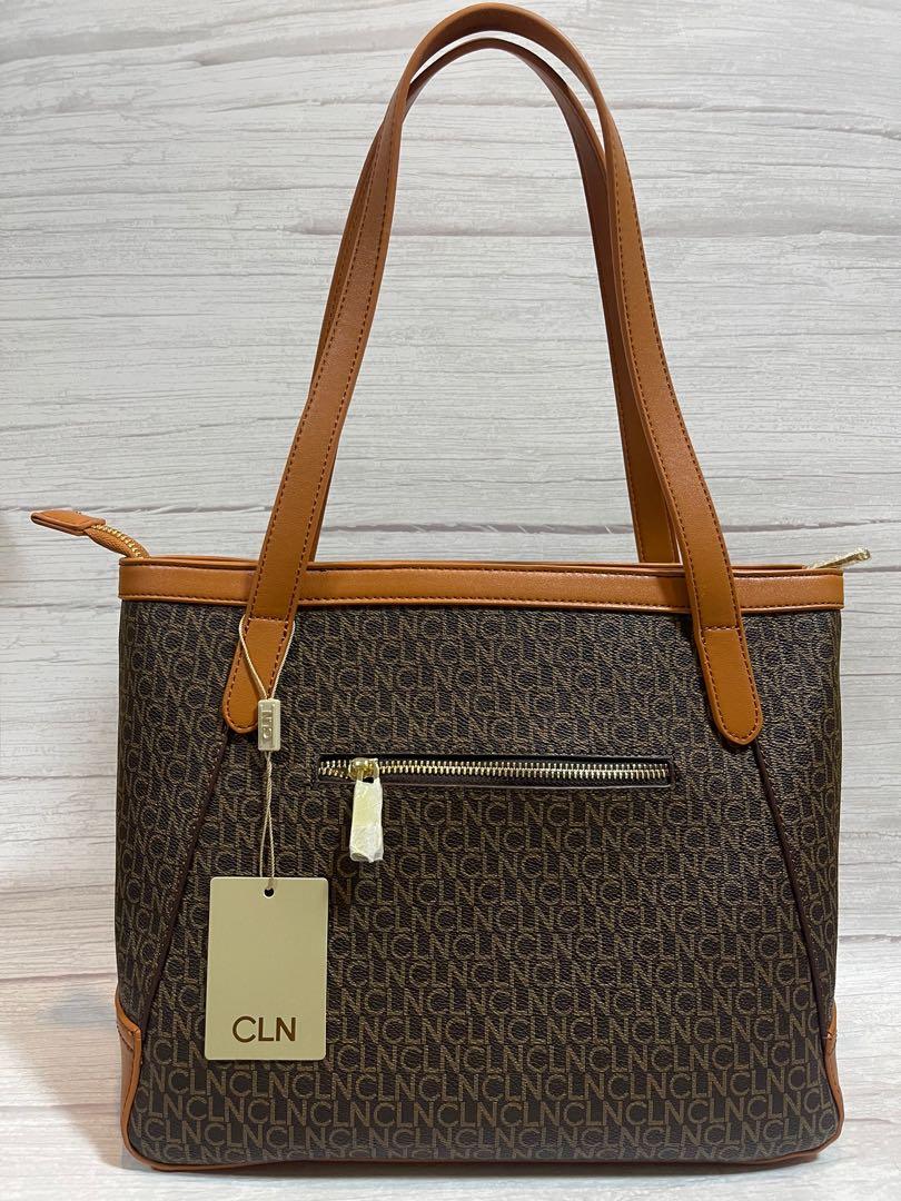 CLN Klaude Tote Bag Coffee/Brown, Women's Fashion, Bags & Wallets, Tote Bags  on Carousell