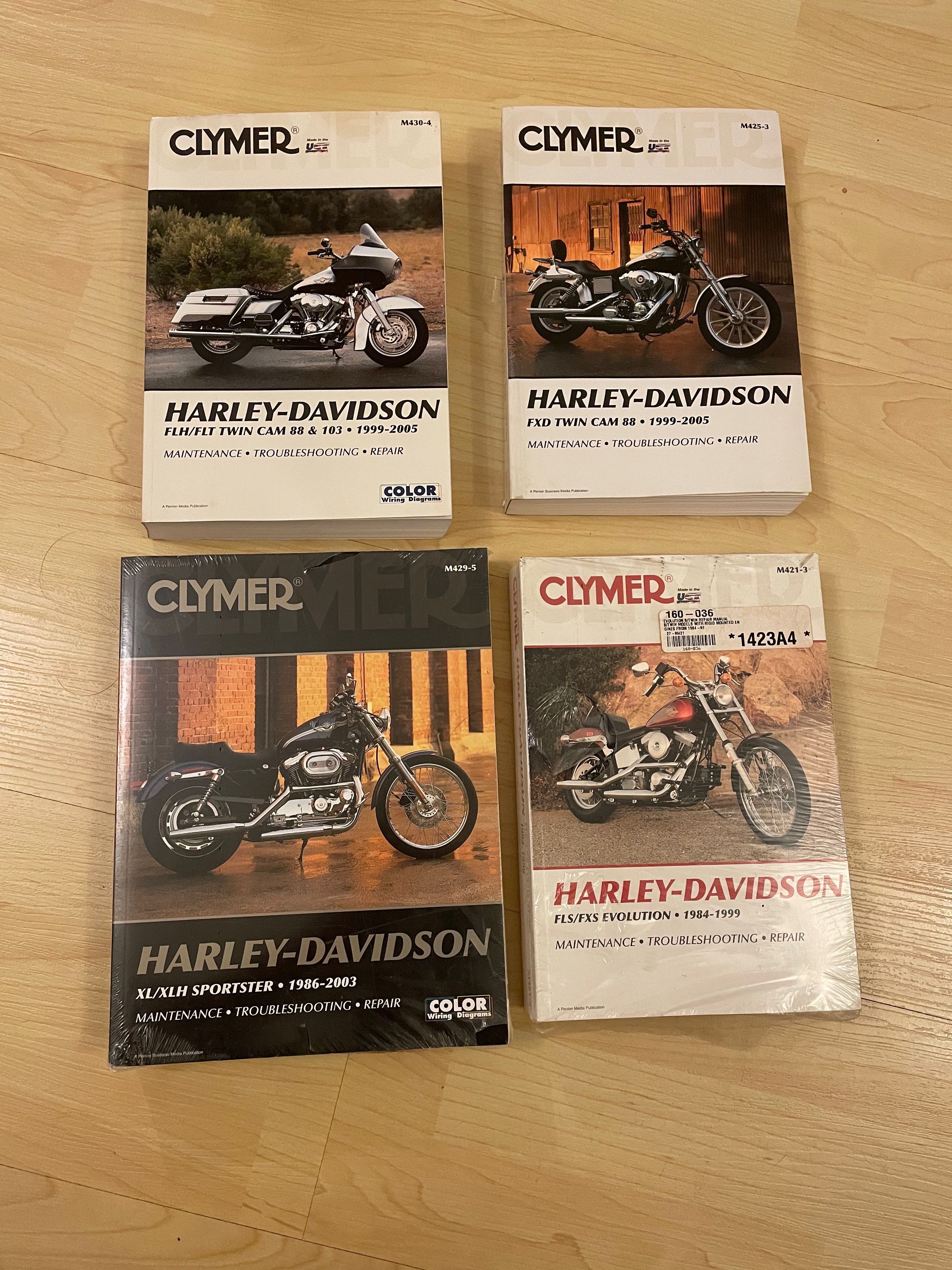 Clymer Harley Davidson Maintenance Manual, Hobbies & Toys, Books