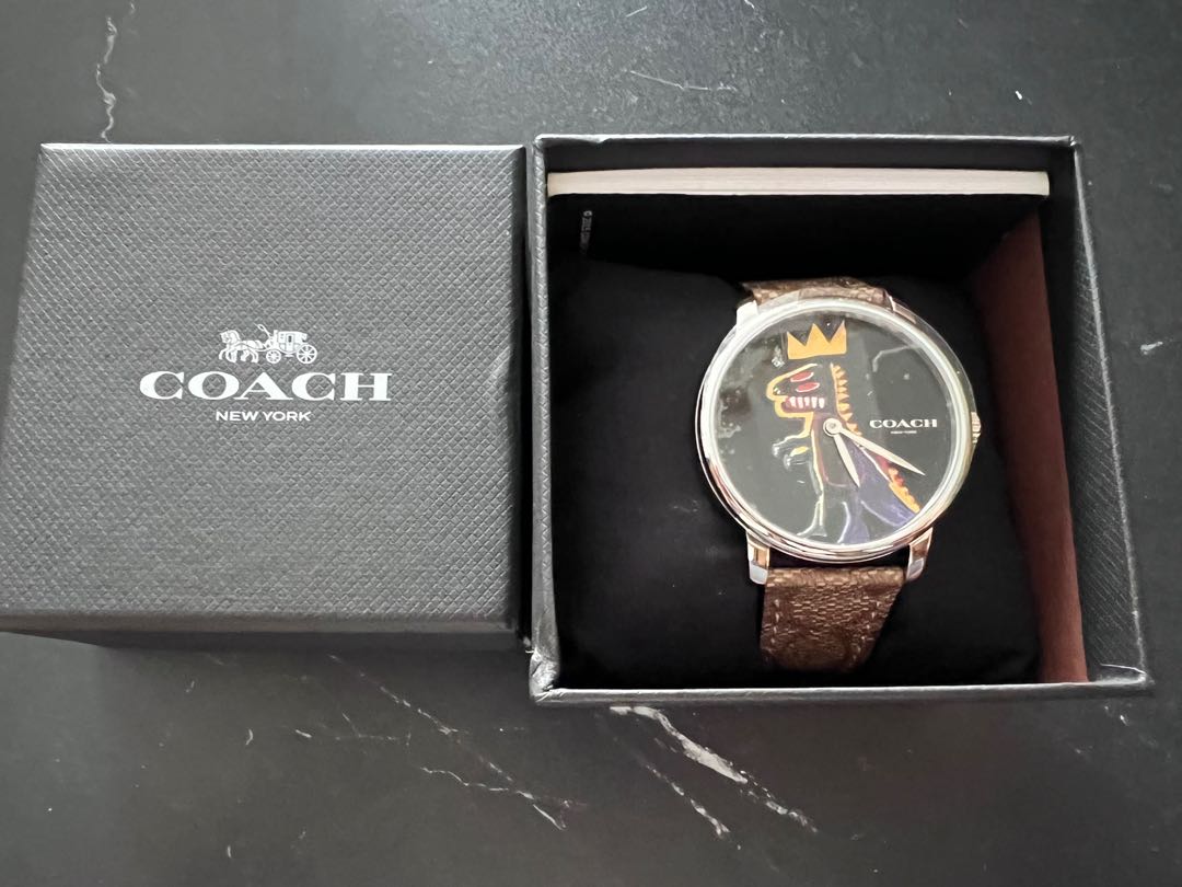 Coach jean michel basquiat Dino watch Luxury Watches on Carousell