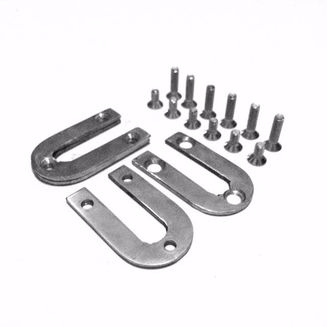 Custom Cover DO Drop Out Dropout Stainless Steel Spare Part Parts Sparepart Spareparts Sepeda Fixie Fixed Gear Track Bike Bicycle