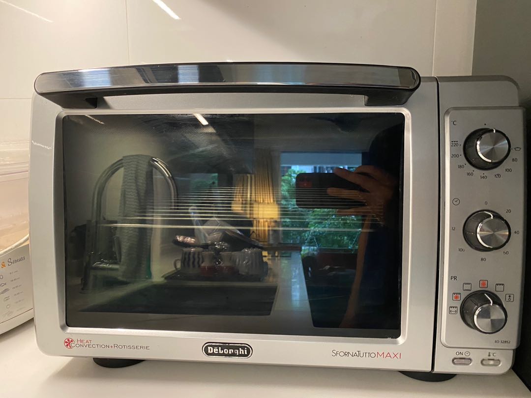 DeLonghi 32L Maxi Electric Oven EO32852, TV & Home Appliances, Kitchen