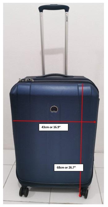 Delsey medium luggage size online
