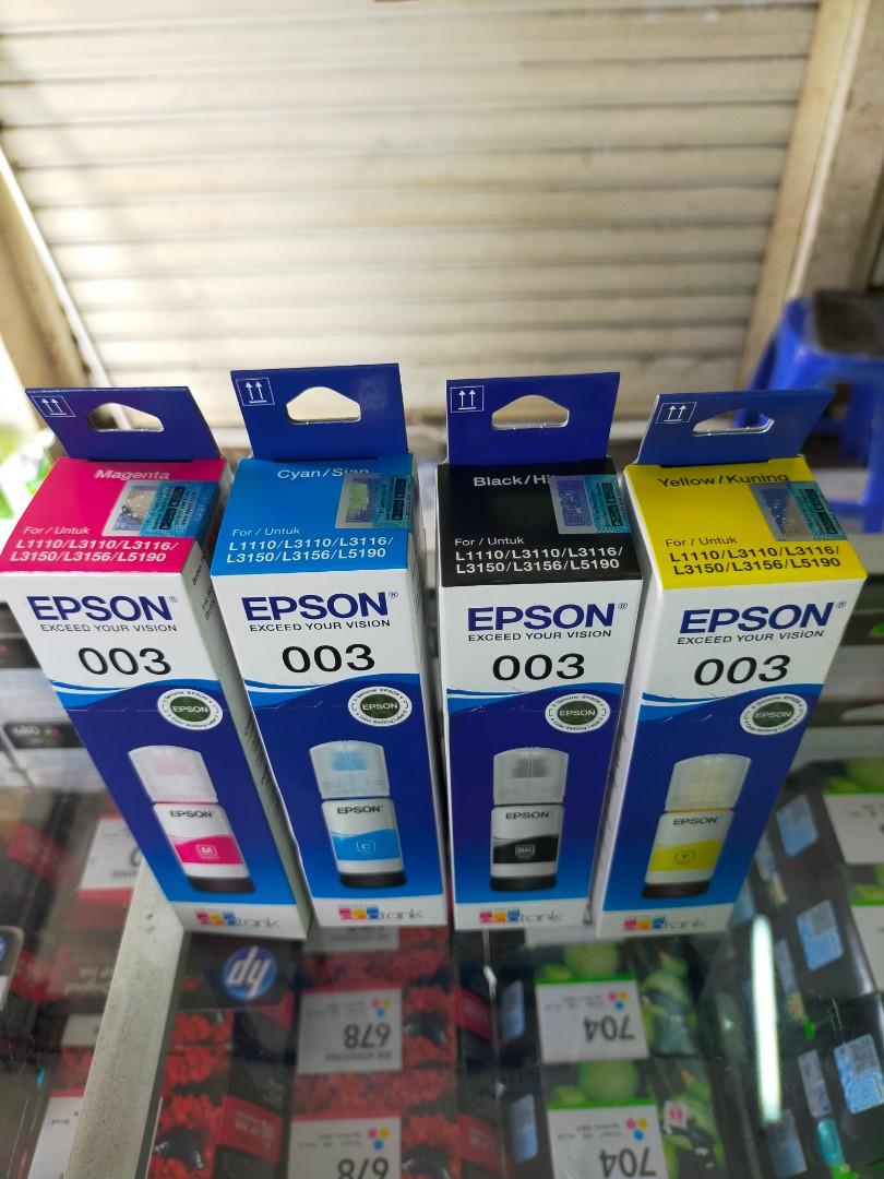 Dibeli tinta Epson 003 dengan harga 