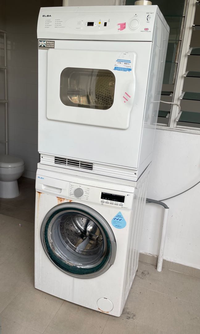 Elba Washer Dryer, TV & Home Appliances, Washing Machines and Dryers on Carousell