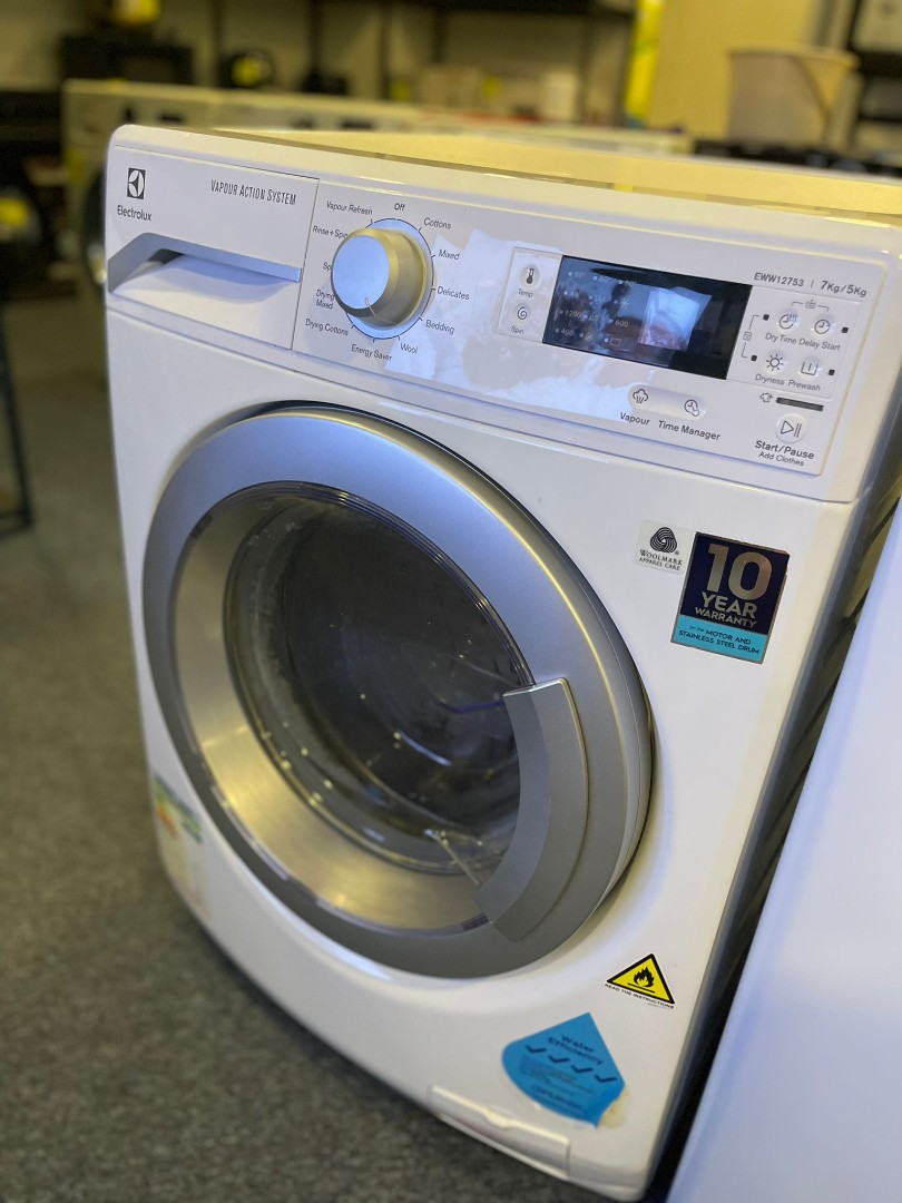 Electrolux Washer and Dryer Combo EWW12753 (7kg/5kg), TV & Home