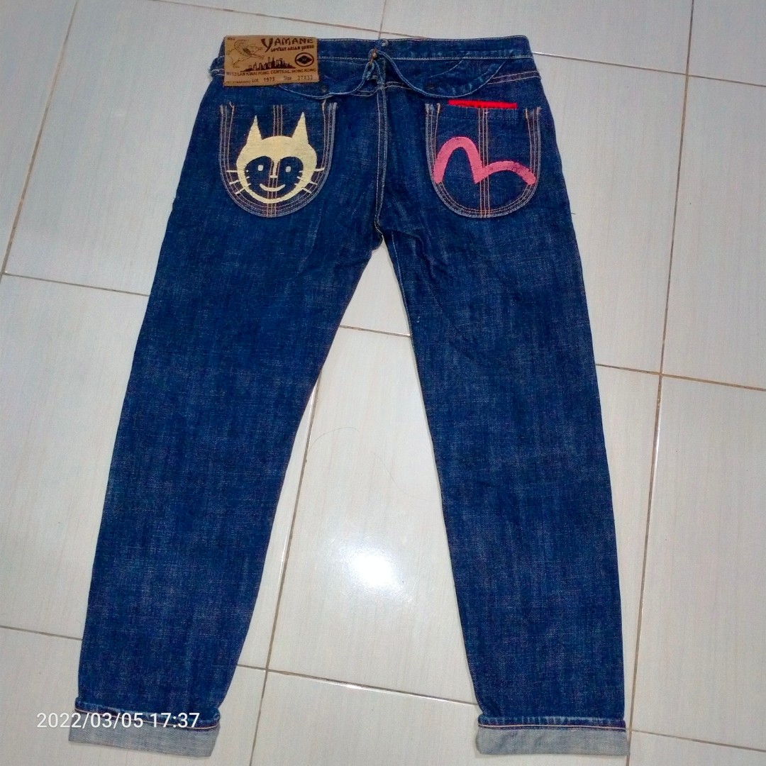 evisu x yamane selvedge, Fesyen Pria 