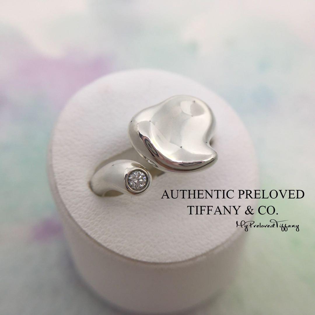 Excellent Authentic Tiffany Co. Elsa Peretti Full Heart Diamond