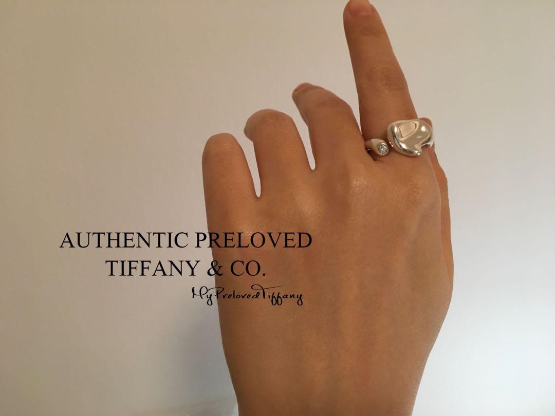 Excellent Authentic Tiffany Co. Elsa Peretti Full Heart Diamond