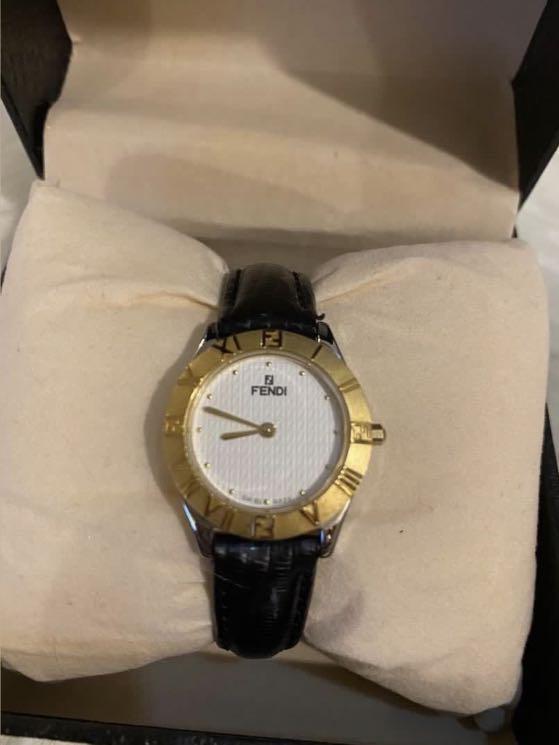 Fendi watch (Category: Women's Watches) located in Quezon City. Submitted by mommy.joe (Listing ID 1147318696, Image 1). Description: 💯 Fendi adjustable watch 📍Swiss made 📍Stainless steel 📍Very nice, elegant and simple 📍Clean and sanitized for buyer’s safety Thank you. GOD bless! 🙏🏻😷❤️ .