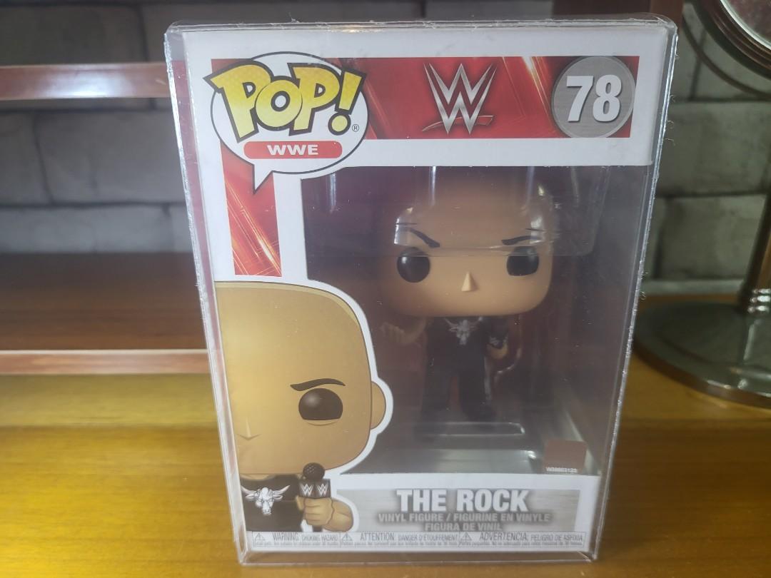 funko pop the rock (Category: Designer & Blind Box Toys) located in Manila. Submitted by popster21 (Listing ID 1147369410, Image 1). Description: mint protector included pm for inquiry.